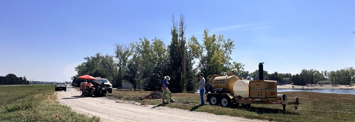 Inspection new fiber Cottonwood